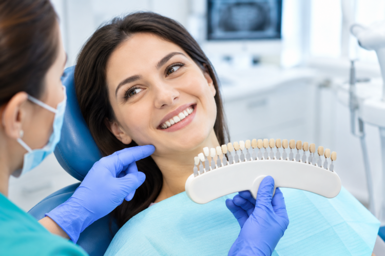 Dental veneers designed to improve the appearance of teeth and enhance smiles